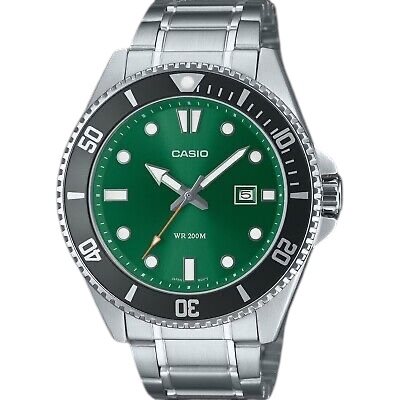 Armbanduhr Casio Herr in Stahl MDV-1’7D-3A2VDF - MDV-1’7D-3A2VDF